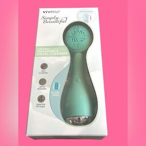Simply Be Teal Facial Cleanser & Massager